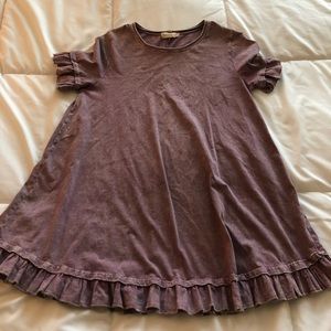 Dull pink long shirt